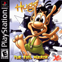 Hugo The Evil Mirror Playstation  box art